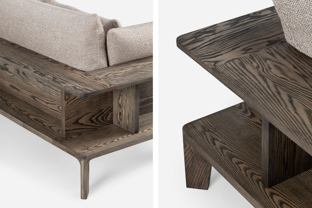 BLACK OILED ASH & SAFIRE 004 (MODEL: L)