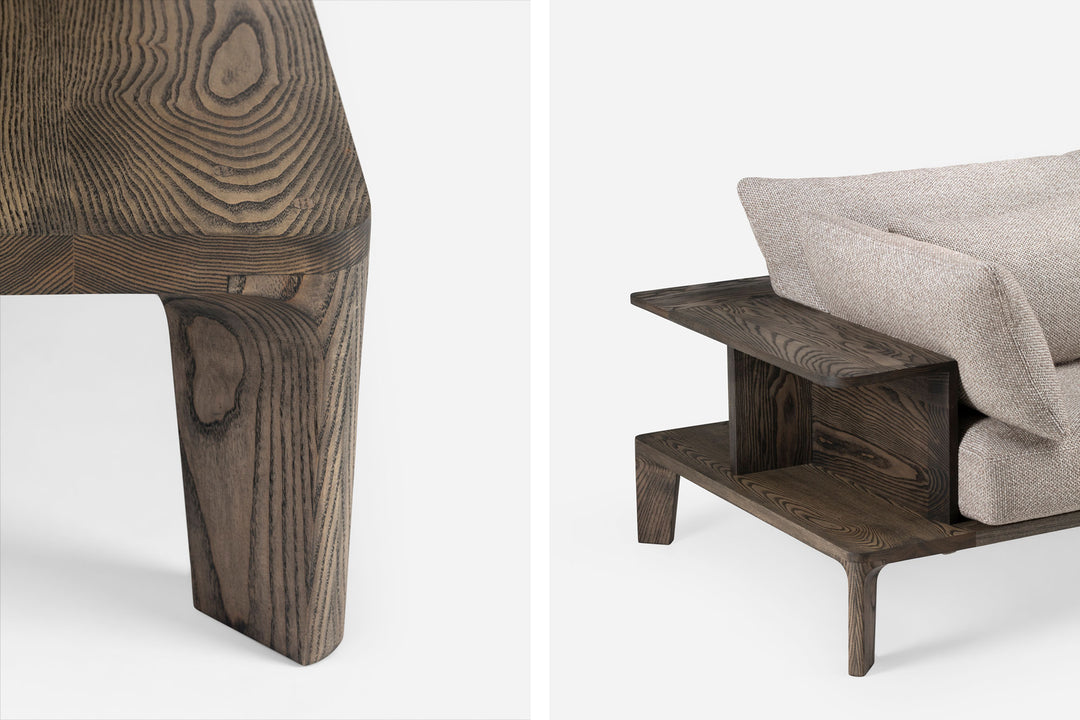 BLACK OILED ASH & SAFIRE 004 (MODEL: L)