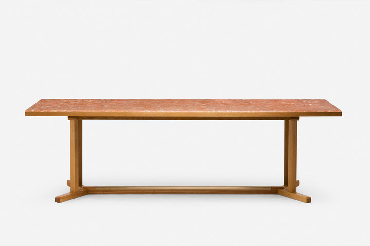 DANISH OILED OAK & ROSA NEGRAIS MARBLE