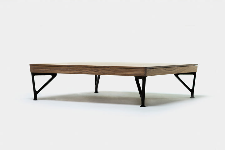 DANISH OILED OAK & CAST IRON