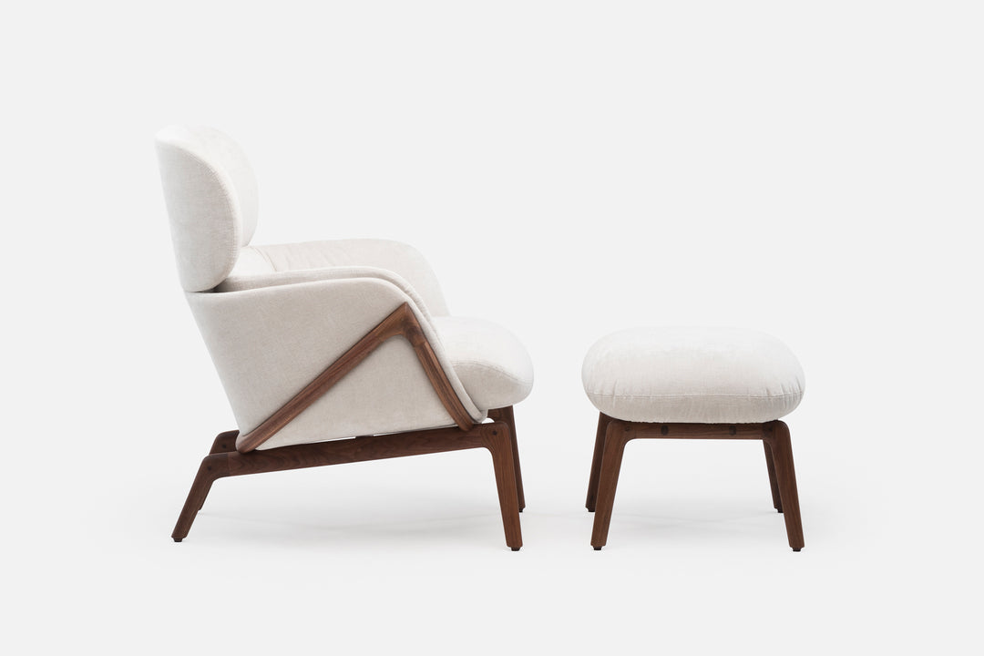 DANISH OILED WALNUT & MAPLE 102 (+ ELYSIA LOUNGE CHAIR)