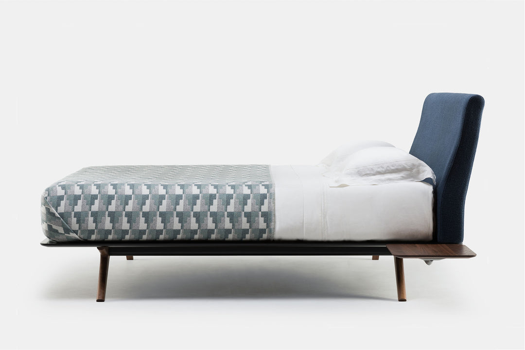 DANISH OILED WALNUT & COM (+ OPTIONAL SIDE TABLE)