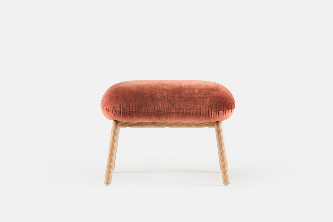 DANISH OILED ASH & DISO RAME (+ ELYSIA LOUNGE CHAIR)