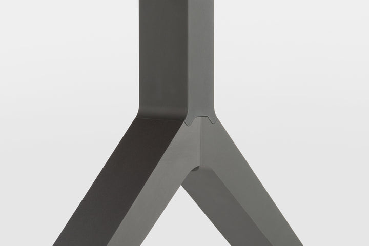 DANISH OILED WALNUT & BLACK ANODISED ALUMINIUM