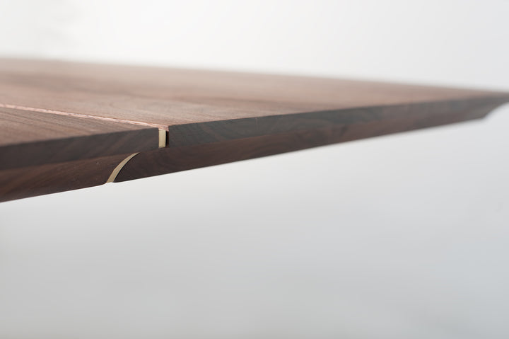 DANISH OILED WALNUT & BRUSHED BRASS