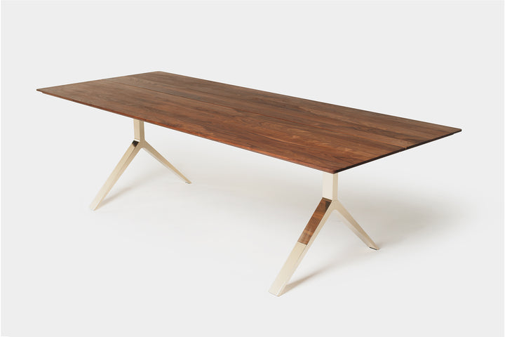 DANISH OILED WALNUT & BRUSHED BRASS
