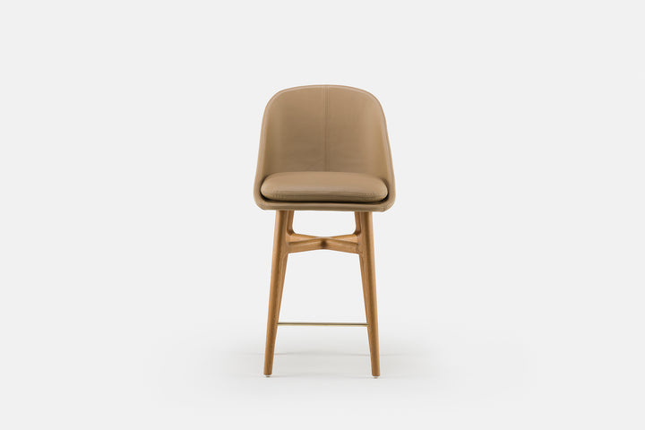 DANISH OILED OAK & CHAI FINISHED LEATHER (MODEL: SP)