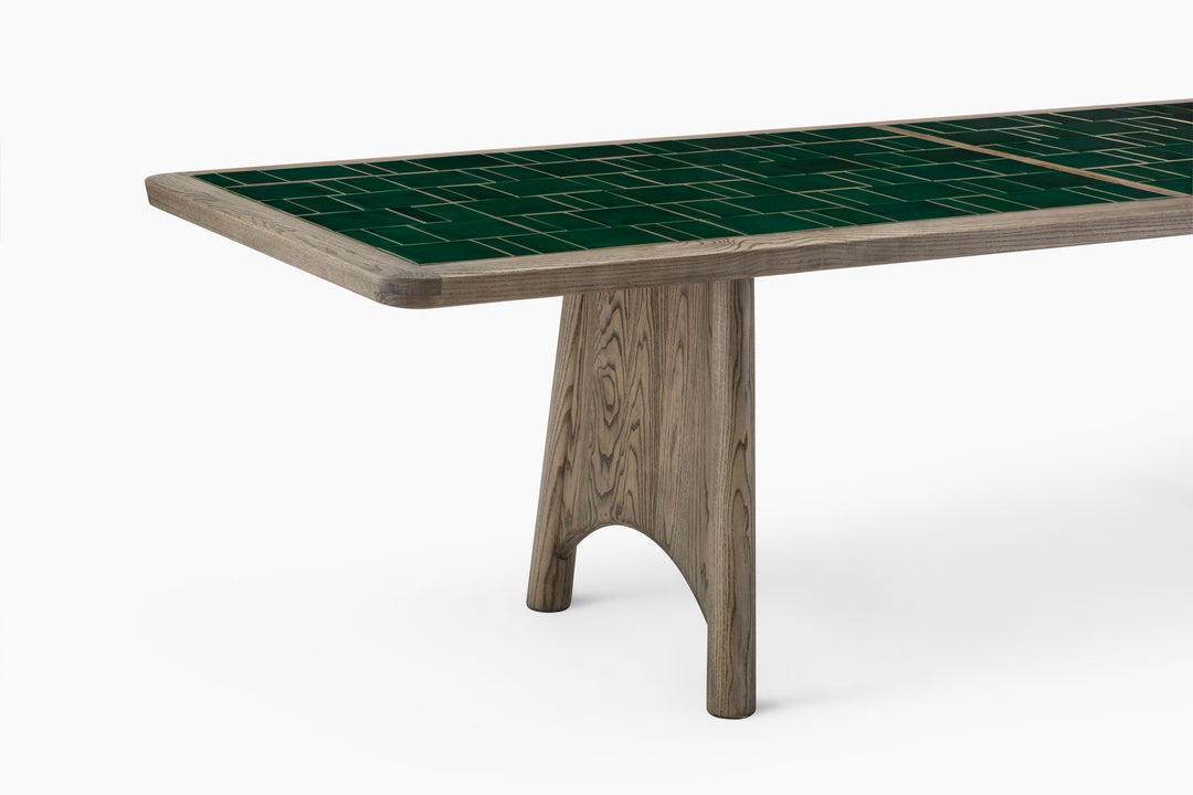 BLACK OILED ASH & GREEN TILE (MODEL: M)