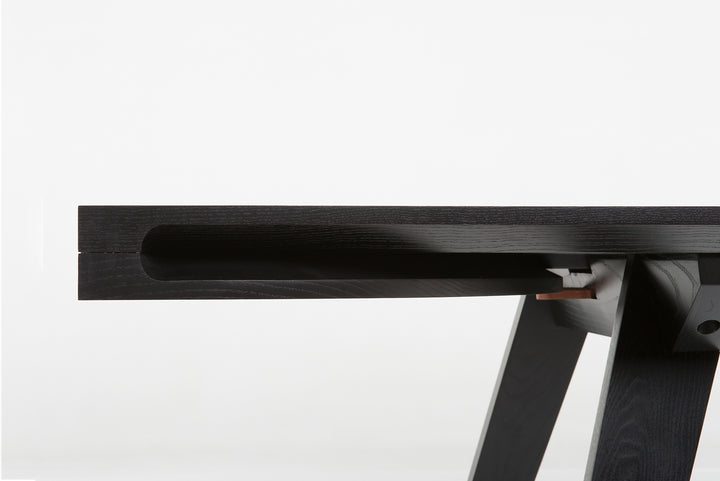 BLACK PAINTED ASH (WIDE)