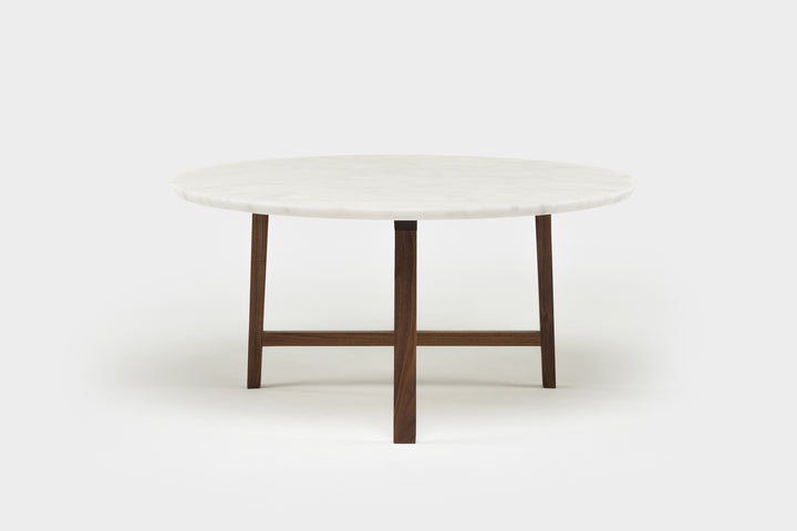 DANISH OILED WALNUT & CARRARA MARBLE