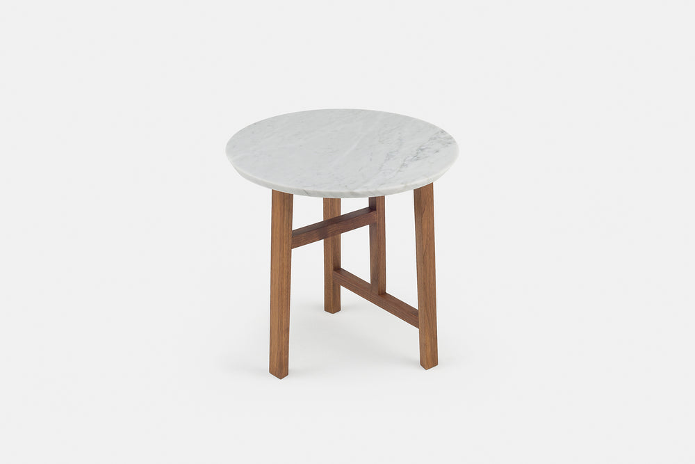 DANISH OILED WALNUT & CARRARA MARBLE