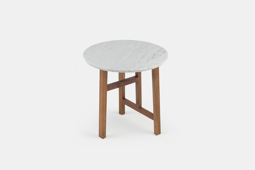 DANISH OILED WALNUT & CARRARA MARBLE