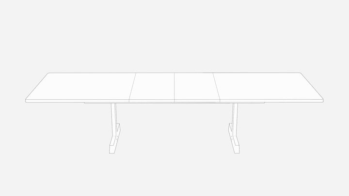 REFECTORY EXTENDING TABLE